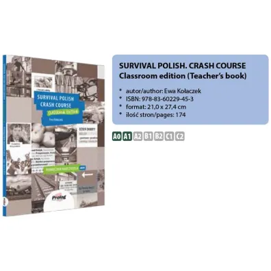 Survival Polish Crash Course Classroom Edition Podr�cznik nauczyciela