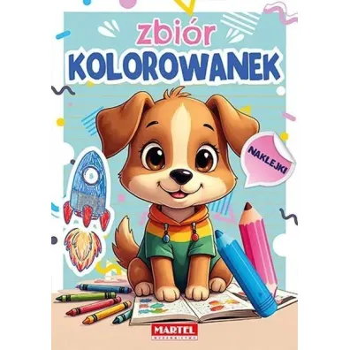 Zbi�r kolorowanek z naklejkami