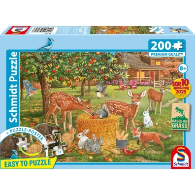 Puzzle 200 Wsp�lny posi�ek Schmidt