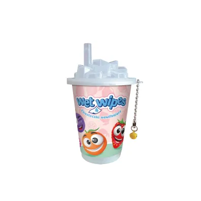 Chusteczki nawil�aj�ce w puszce Astra Care Shake Owocki mix 30 szt.