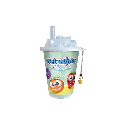 Chusteczki nawil�aj�ce w puszce Astra Care Shake Owocki mix 30 szt.