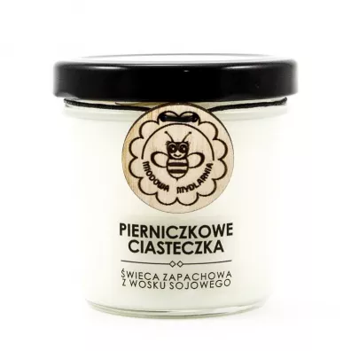 Miodowa Mydlarnia �wieca sojowa Pierniczkowe ciasteczka 120 ml
