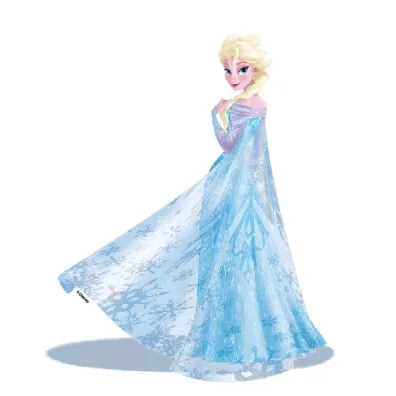Frozen Dekoracja �cienna dwuwarstwowa - Kraina Lodu - Elsa