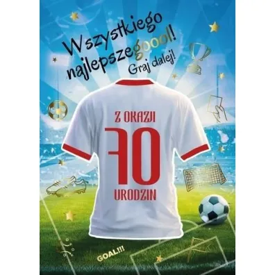 Armin Style KARNET URODZINY 70 B6 Z KOP AS GM-1345 FOL