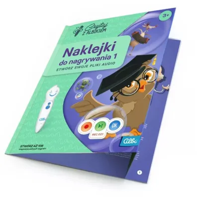 Czytaj z Albikiem. Naklejki do nagrywania 1
