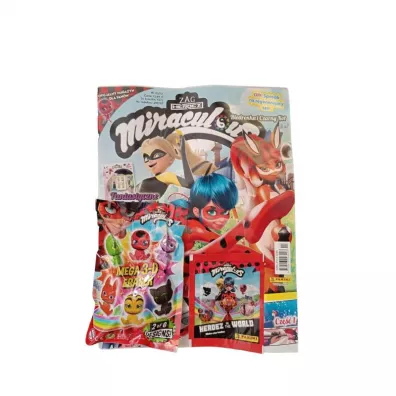 Miraculous Biedronka I Czarny Kot Oficjalny Magazyn Fana Nr 05/22 + Naklejki + Gumki 3D