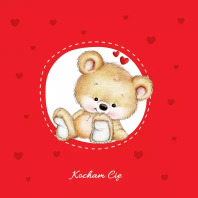 Ksi��ka upominek Kocham Ci�