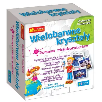 Domowe minilaboratorium - Wielobarwne krysztay Ranok-Creative