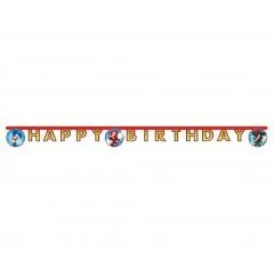 Godan Banner Sonic - Happy Birthday 200cm