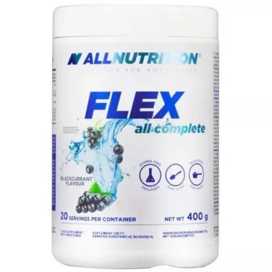 Allnutrition Flex All Complete Kolagen Czarna porzeczka Suplement diety 400 g
