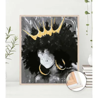 Twoje Hobby Malowanie po numerach - Afryka�ska pi�kna dziewczyna� 40x50cm