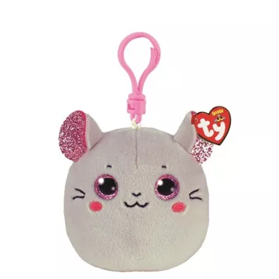 Brelok pluszowy Squishy Mysz 8.5cm Catnip METEOR TY39570