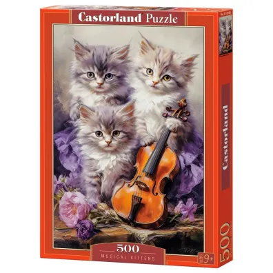 Puzzle 500 el. Musical Kittens Castorland