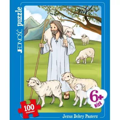 Puzzle 100 el. Jezus Dobry Pasterz Jedno��