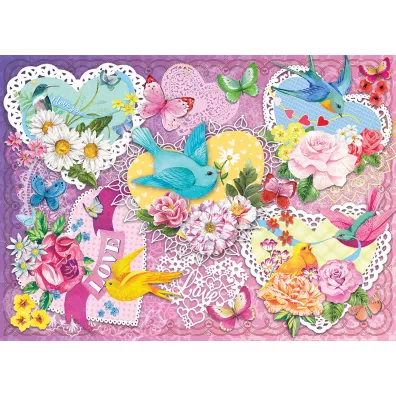 Puzzle 500 el. Walentynki Cobble Hill