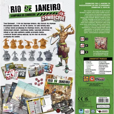 Zombicide 2ed: Rio Z Janeiro CMON Portal Games