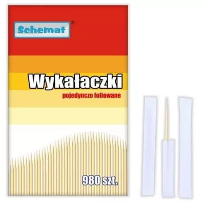 Schemat Wyka�aczki pojedynczo pakowane 980 szt.