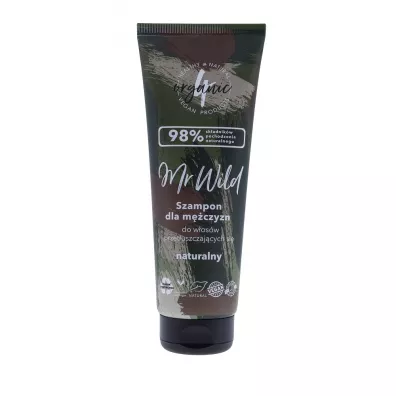 4organic Mr Wild szampon dla mczyzn do wosw przetuszczajcych si 250 ml
