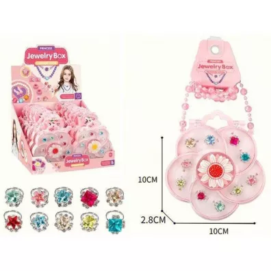 Piercionki 10szt w torebce  001576 68100 Madej