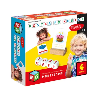 Kostka po kostce. Pisanie 4 kostki Multigra