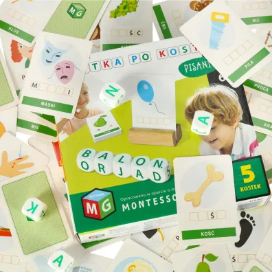 Kostka po kostce. Pisanie 4 kostki Multigra