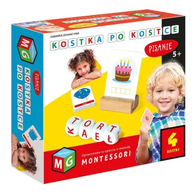 Kostka po kostce. Pisanie 4 kostki Multigra