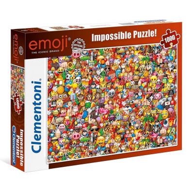 Puzzle 1000 el. Impossible Puzzle! Emoji Clementoni