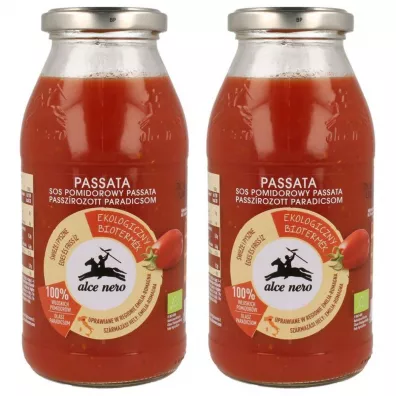 Alce Nero Passata sos pomidorowy 100% Zestaw 1 kg Bio