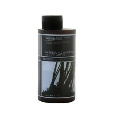Korres Men's Shampoo Toning & Hair-Strengthening tonizujący i wzmacniający szampon do włosów z magnezem i proteinami pszenicy 250 ml