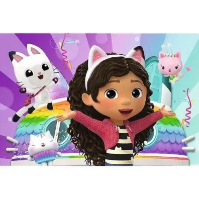 Puzzle mini 54 el. Z Gabby zawsze jest weso�o 2 Trefl