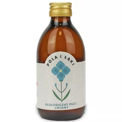 Barwy Zdrowia Olej lniany t�oczony na zimno 250 ml Bio