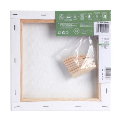 Happy Color Podobrazie malarskie bawe�na z recyclingu 20x20cm