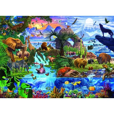 Puzzle 5000 Earth Wildlife 8520-5881 Eurographics
