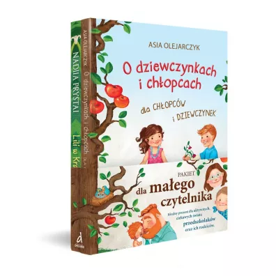 Pakiet dla ma�ego czytelnika: O dziewczynkach i ch�opcach dla ch�opc�w i dziewczynek, Lili w Krainie Ba�ni - Asia Olejarczyk, Nadiia Prystai