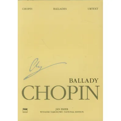 Ballady, WN na fortepian - Fryderyk Chopin
