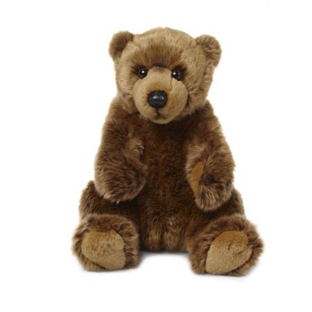 Bear grizzly sitting 23cm ART AND PLAY