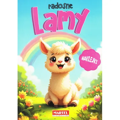 Kolorowanka z naklejkami Radosne lamy