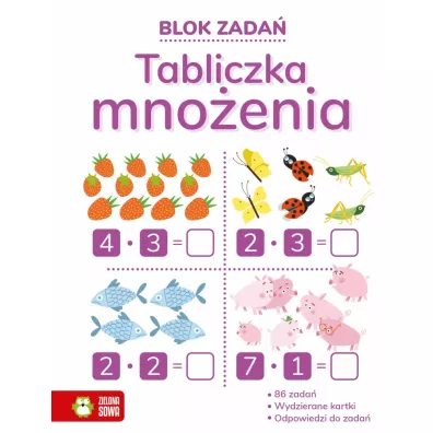 Tabliczka mno�enia. Blok zada� - Natalia Berlik, Agata  Dobkowska, Iza  Go�uchowska
