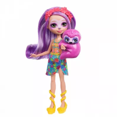 Enchantimals. Lalka Leniwiec + zwierz�tko HRX82 Mattel