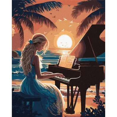 Ideyka Malowanie po numerach - Harmonia d�wi�k�w 40x50cm