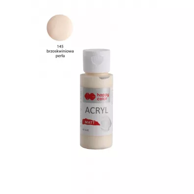 Happy Color Farba akrylowa MATT brzoskwiniowa per�a