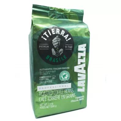 Lavazza Kawa ziarnista Tierra Brasile Intense 1 kg