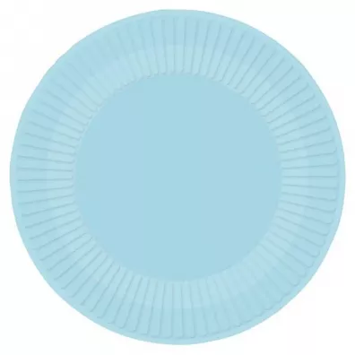 Amscan Talerze owalne papierowe 23cm 8 szt.