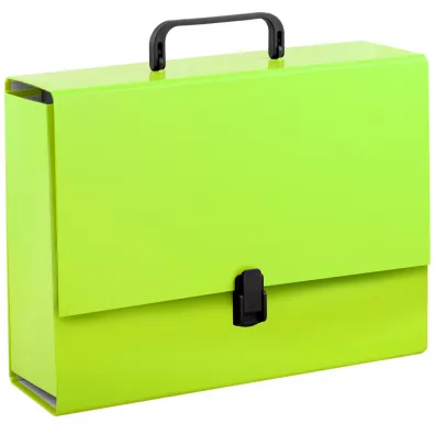 Penmate Teczka z r�czk� A4 zielona 10 cm