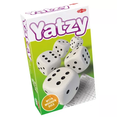 Yatzy - drewniane kostki (pod�u�na bez o��wka) Tactic