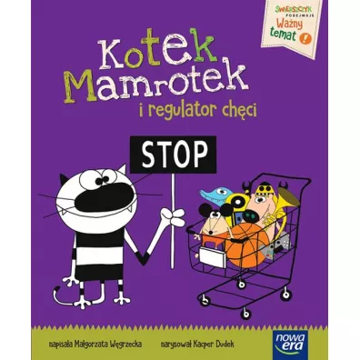 �wierszczyk podejmuje wa�ny temat. Kotek Mamrotek - Ma�gorzata W�grzecka, Kacper  Dudek
