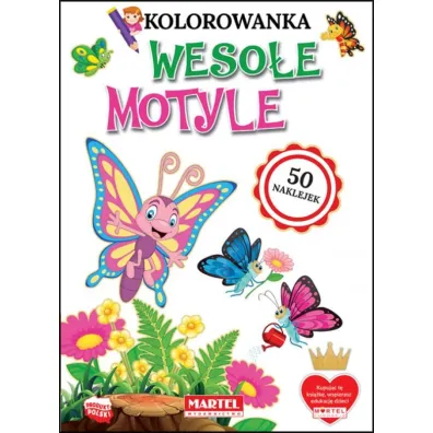 Kolorowanka Weso�e motyle - Zuzanna  P�uciennik
