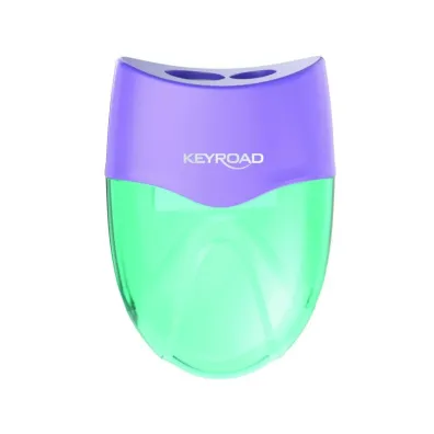 Keyroad Temper�wka plastikowa pastel podw�jna z pojemnikiem