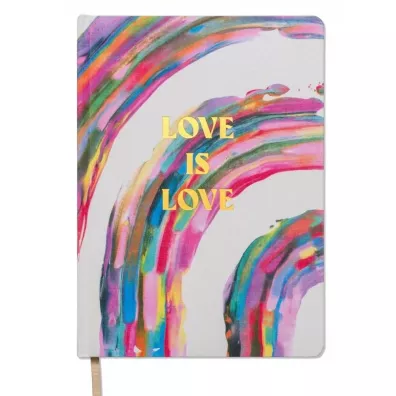 Designworks Ink Notatnik Jumbo - Love Is Love linia