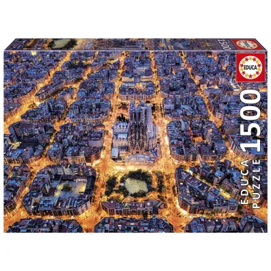 Puzzle 1500 el. Barcelona Hiszpania Educa